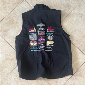 Men's Black Carhartt Vest Rodeo